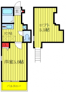 ベレッツァ中板橋の間取り図