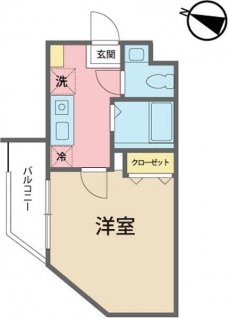 ピアージュ南の間取り図