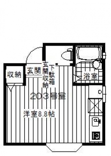 ＮＤホーム・サンタモニカの間取り図