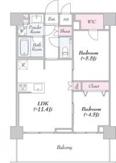 ＵＲＢＡＮＬＩＮＫ護国寺の間取り図