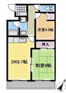 スタードミールの間取り図