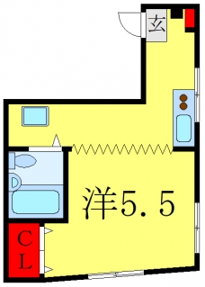 メゾン柏の間取り図