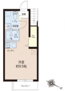 レピュア成増レジデンスの間取り図