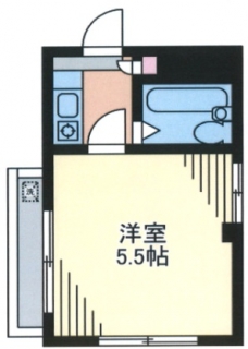 ジュネス桜川の間取り図