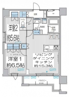 メゾン クロロの間取り図
