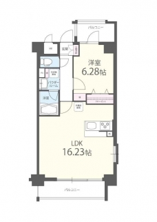 アファン大山の間取り図