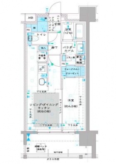 オーパスレジデンス中板橋の間取り図