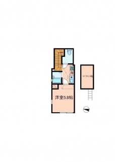 シエール江北の間取り図