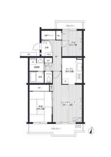 グランコート与野本町の間取り図