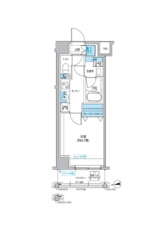 フレンシア ノイエ 成増の間取り図