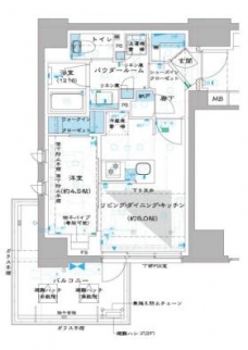 オーパスレジデンス中板橋の間取り図