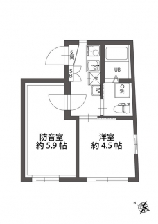 Beno Hasuneの間取り図