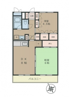 ドミシル池袋の間取り図