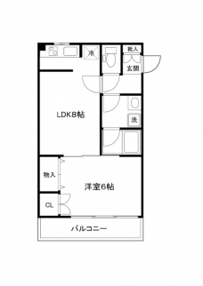 ワコーレ千住A棟の間取り図