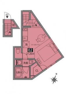 駒込テラスの間取り図