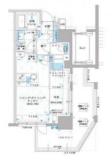 オーパスレジデンス中板橋の間取り図