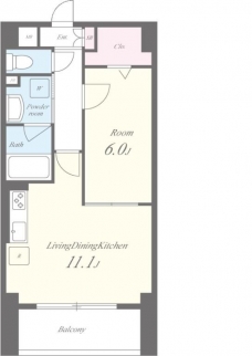 福信館の間取り図