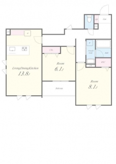 Stadt Nerima-kasugachoの間取り図