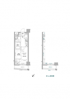 RELUXIA北赤羽の間取り図