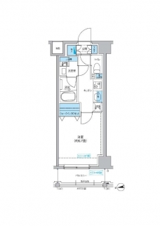フレンシア ノイエ 成増の間取り図