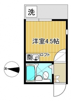ロイヤルパレス６の間取り図