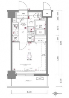 GENOVIA西川口Ⅱの間取り図