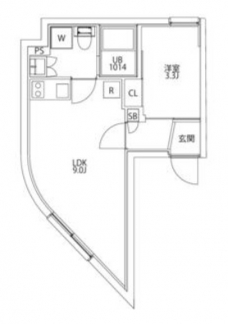 CITY WALK王子DUEの間取り図