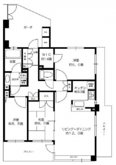 サクセス西高島平の間取り図