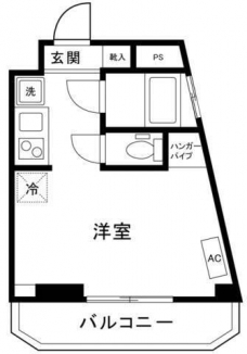 ワコー第2マンションの間取り図