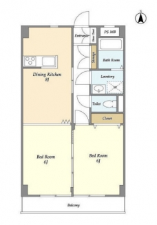 コンフォールの間取り図