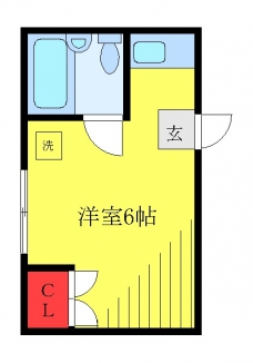 ワイズ　フラットの間取り図