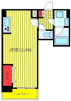 ＫＤＸレジデンス大山の間取り図