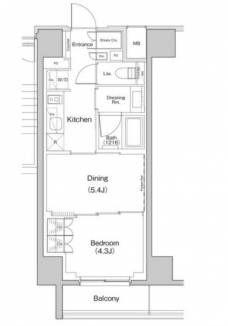 ザ・パークハビオ東長崎の間取り図