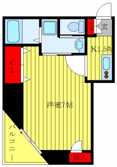SDハウスの間取り図