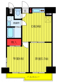 セイコーガーデン?大塚の間取り図