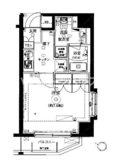 TRADIS東十条の間取り図