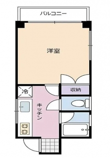 コスモハヤカワの間取り図