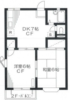 ファミール長崎の間取り図