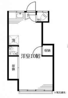エルヴィータ赤羽西の間取り図