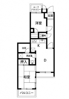 フロントピア蕨の間取り図
