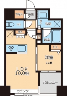 グランカーサ文京千石の間取り図