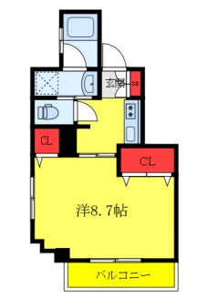 Axis Flowの間取り図