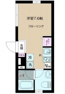 コローナ赤羽の間取り図