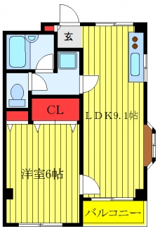 センチュリー赤羽の間取り図
