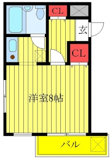 レジデンス加藤の間取り図