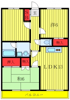 木村ビルの間取り図