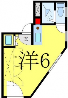 ソレイユの間取り図
