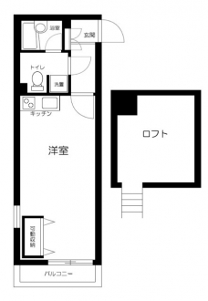 クレーンガーデンの間取り図