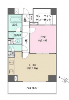 王子神谷パークハウスの間取り図