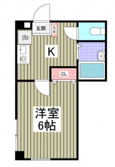 国松ビルの間取り図
